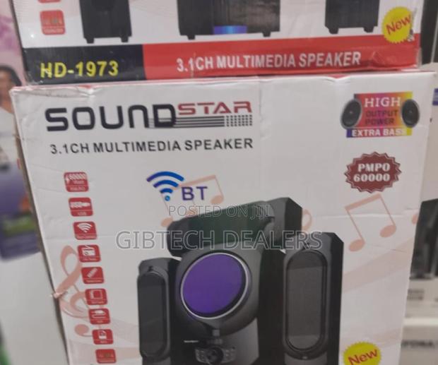 Sound Star Hd 1973 Woofer 3.1ch Speaker .,