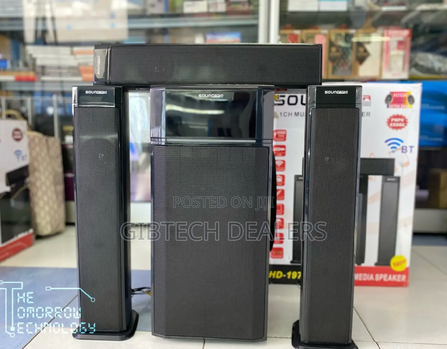 Sound Star Woofer Hd 1974 3.1ch Multimedia Speakers