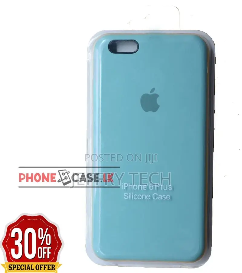iPhone 6+ / 6 Plus Silicon Phone Case /Surf Blue