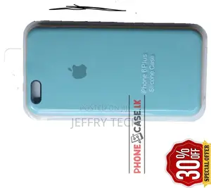 iPhone 6+ / 6 Plus Silicon Phone Case /Surf Blue