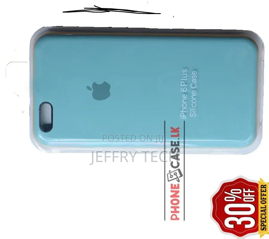 iPhone 6+ / 6 Plus Silicon Phone Case /Surf Blue