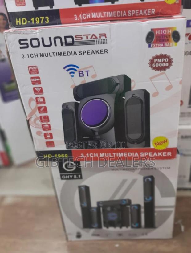 Best Quality Sound Star Hd 1969 Woofer 3.1ch Speakers