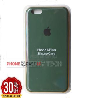 iPhone 6+ / 6 Plus Silicon Phone Case / Back Covers Green - thumbnail 2