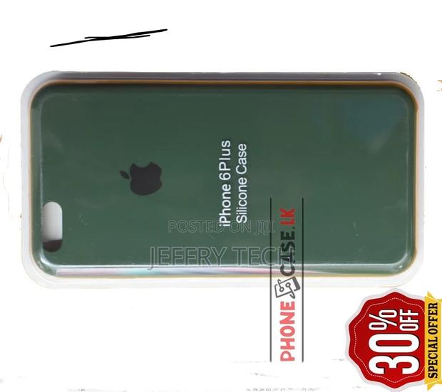 iPhone 6+ / 6 Plus Silicon Phone Case / Back Covers Green - thumbnail 3