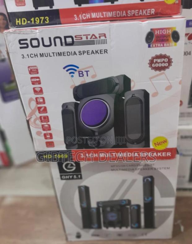 Sound Star Hd 1969 Woofer 3.1ch Speaker Now Available