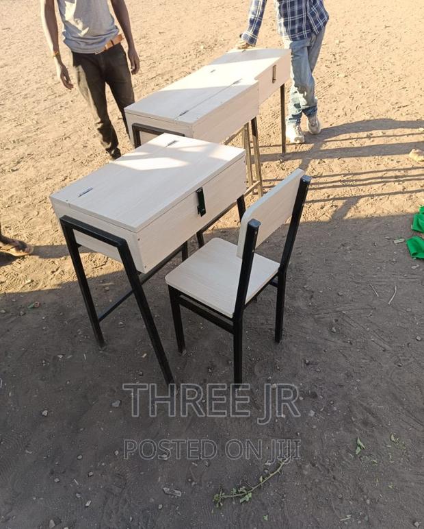 Nice Well Done Chair and Locker. Quality Hard Wood Type - main view