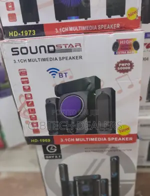 Quality Sound Star Hd 1969 Woofer 3.1ch Multimedia Speakers