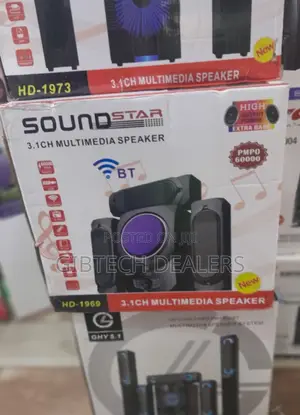 Sound Star Woofer Hd-1969 3.1ch Multimedia Speakers