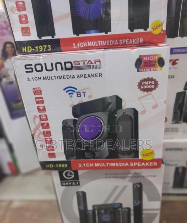 Sound Star Woofer Hd-1969 3.1ch Multimedia Speaker Available