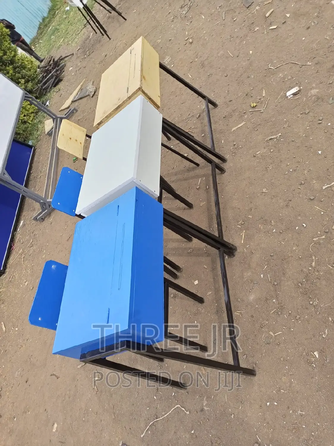 Nice Painted, Laminated, Ordinary Chairs Lockers