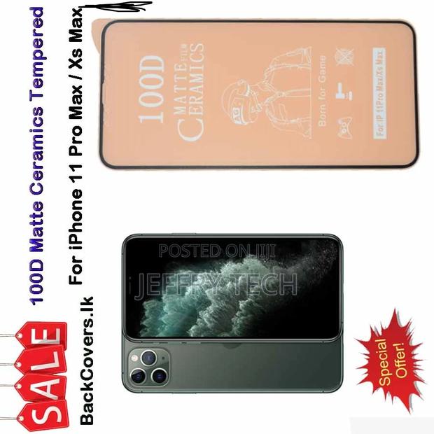 iPhone 11 Pro Max / Xs Max Matte Ceramics Tempered Glass / S - thumbnail 3