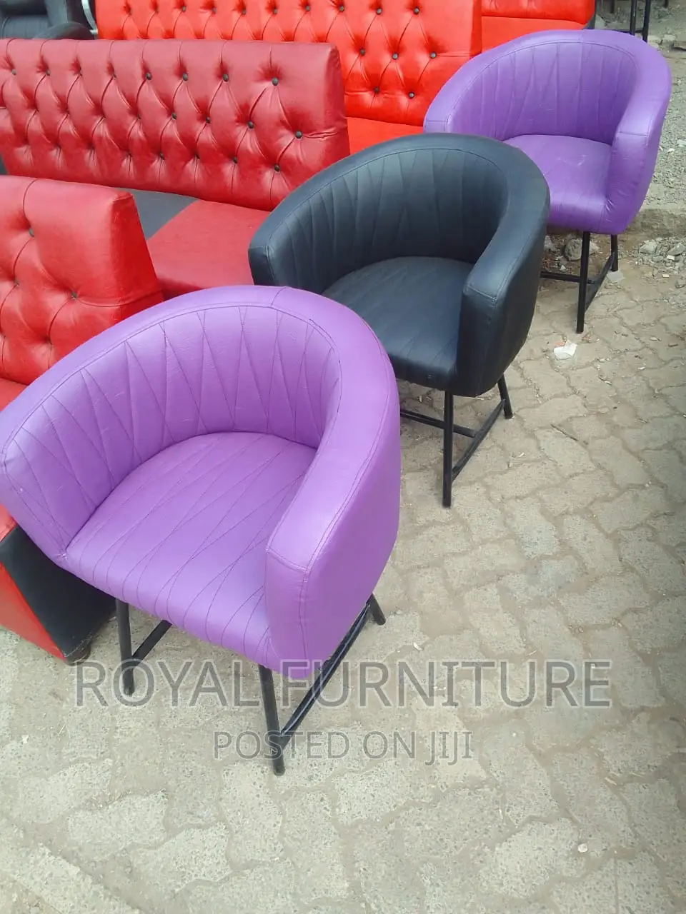 Styling Chairs Purple