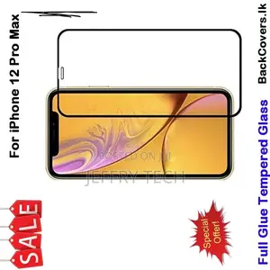 iPhone 12 Pro Max Tempered Glass / Screen Protector