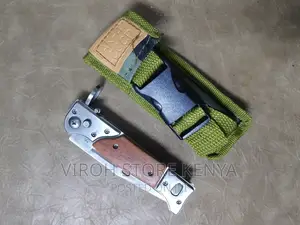 Foldable Pocket Knife Camping Knife AK-47 With Pouch