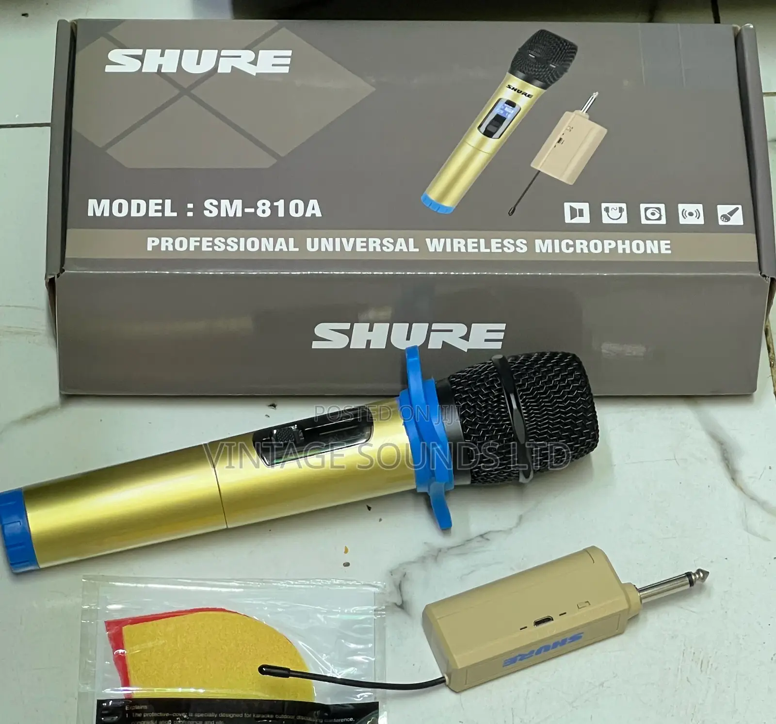 Shure Model: Sm-810a Universal Wireless Microphone