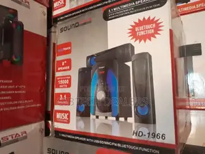 Quality Sound Star Hd-1966 Woofer 3.1ch Multimedia Speakers