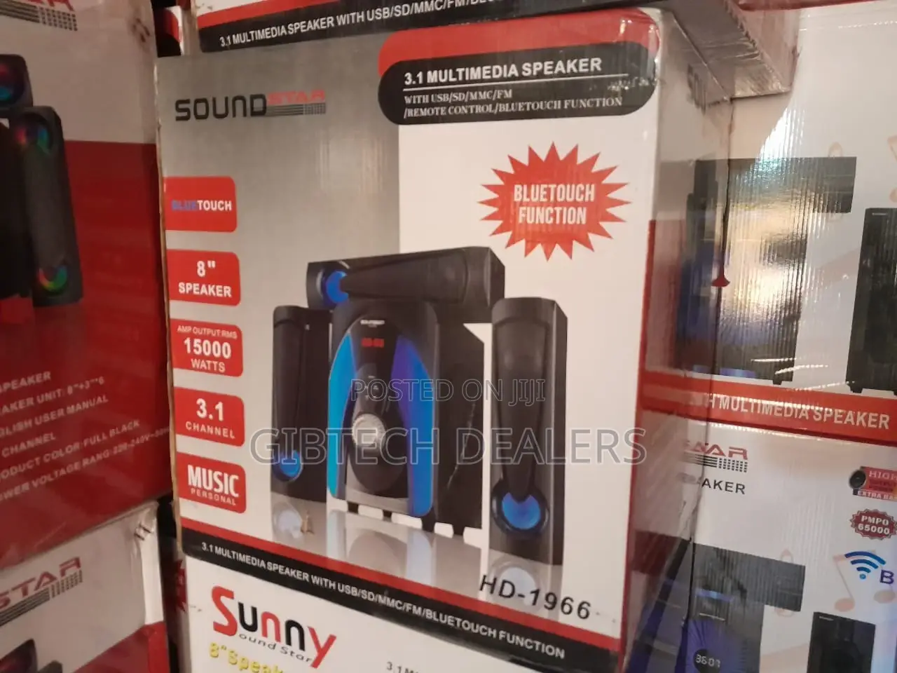 Sound Star Woofer Hd-1966 3.1ch Speakers Now Available