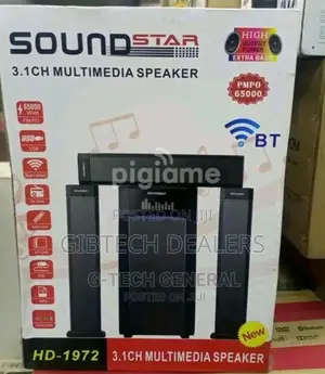 Sound Star Hd-1972 Woofer 3.1ch Multimedia Speaker