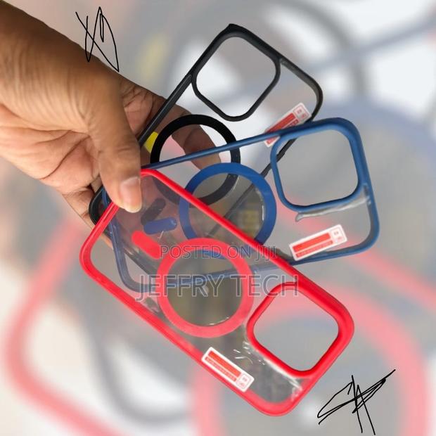 iPhone 12 Pro Max Clear Case / Back Cover /Magsafe-Bla - thumbnail 2