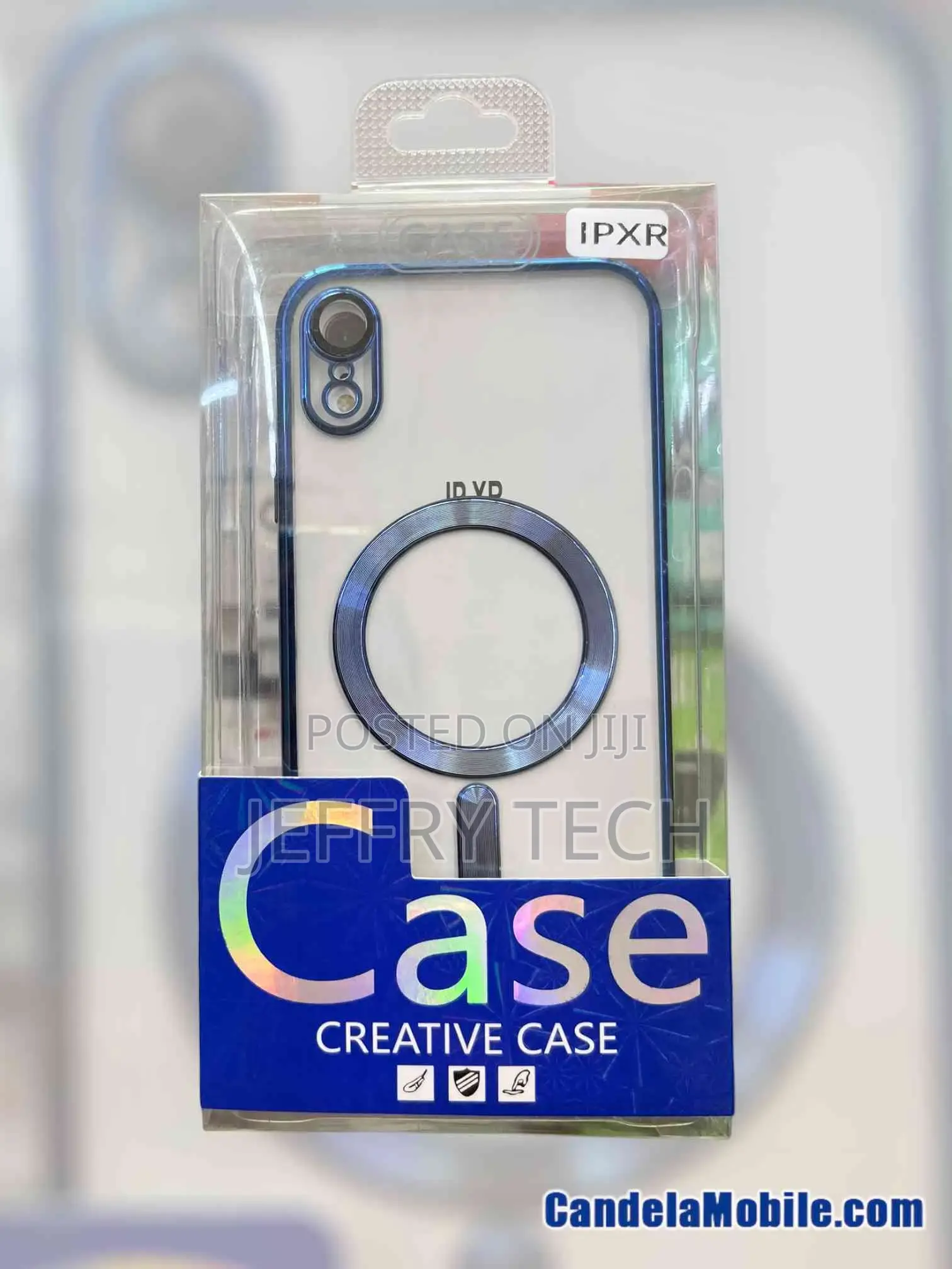 iPhone XR Creative Case / Back Cover / Phone Cover-Blue