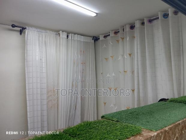 Translucent and Transparent Window Sheers Curtains