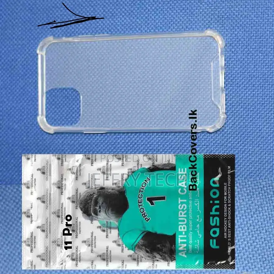 iPhone 11pro / 11 Pro ANTI-BURST Case / High Quality Transpa