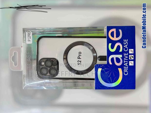 iPhone 12 Pro Creative Case / Back Cover / Phone Cover-Black - thumbnail 3