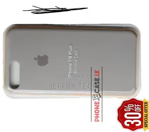 iPhone 7+ / 7 Plus / 8+ / 8 Plus Silicon Phone Case / Ash