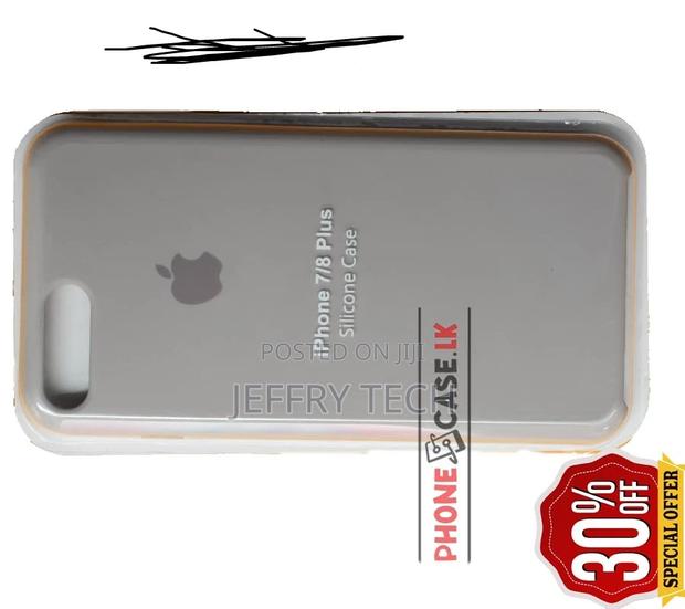 iPhone 7+ / 7 Plus / 8+ / 8 Plus Silicon Phone Case / Ash - thumbnail 2