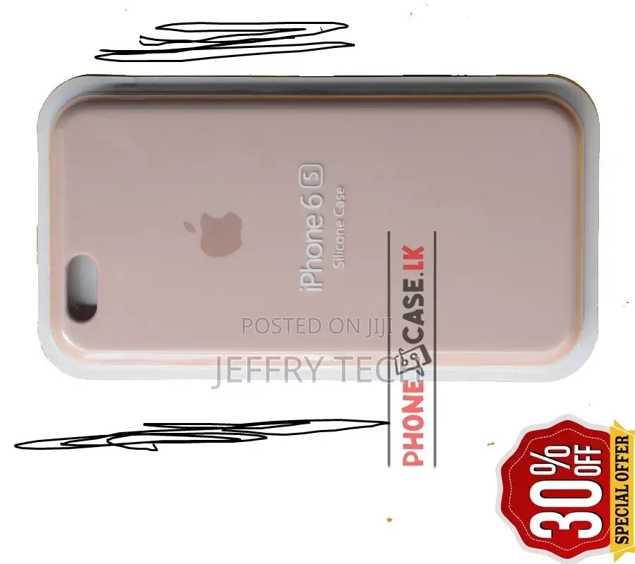 iPhone 6S /6g Silicon Phone Case / Back Pink /Phone Covers