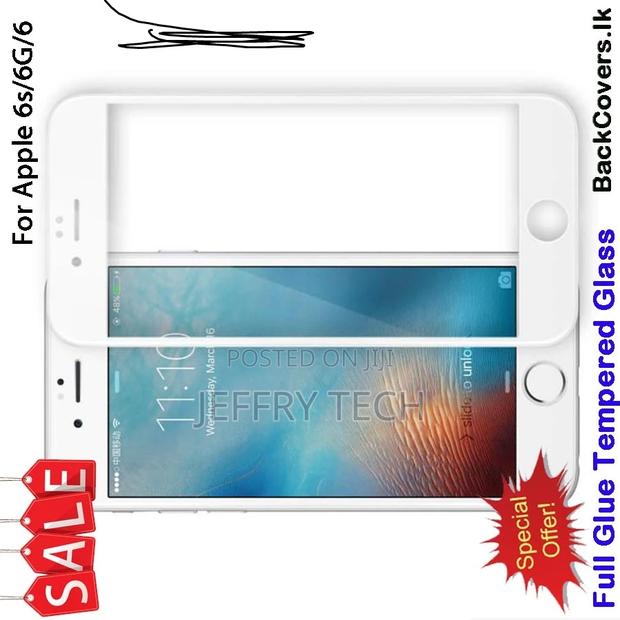 iPhone 6G / 6s Tempered Glass / Screen Protector – White - thumbnail 3