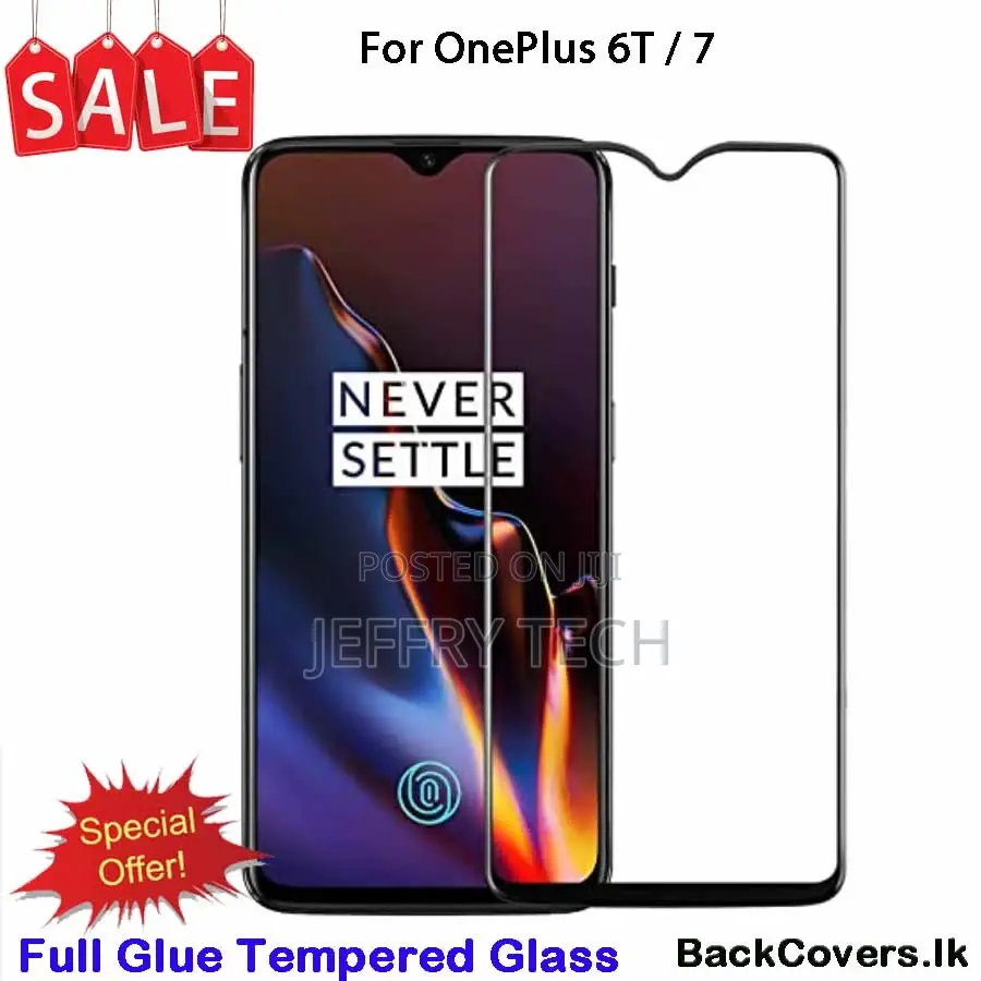 Oneplus 6T / 6 T / 7 5D Tempered Glass / Screen Protector