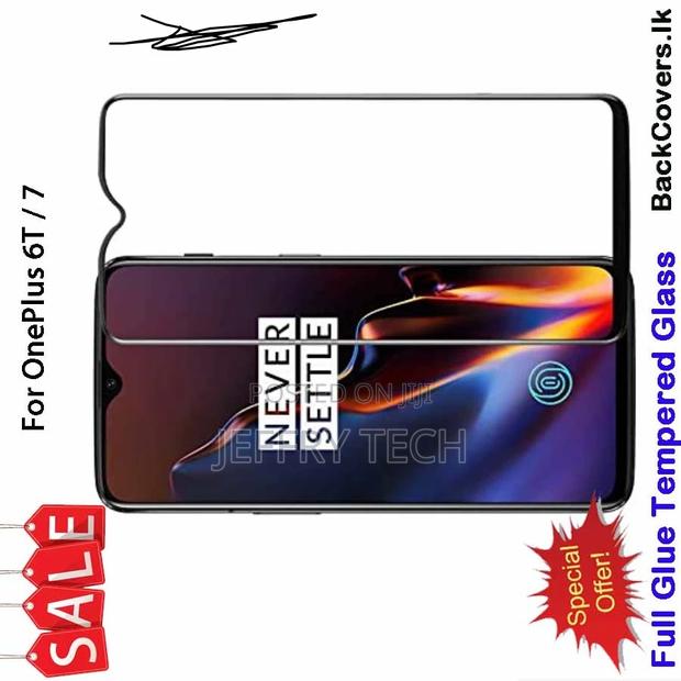 Oneplus 6T / 6 T / 7 5D Tempered Glass / Screen Protector - thumbnail 2