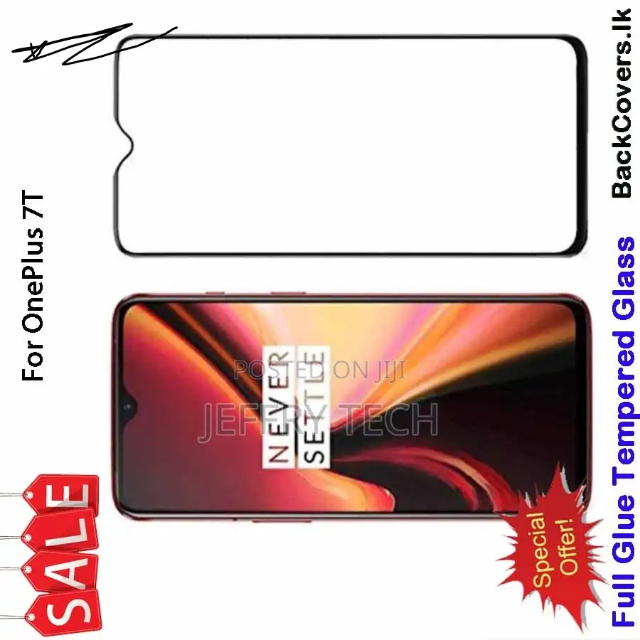 Oneplus 7T / 7 T 5D Tempered Glass / Screen Protector