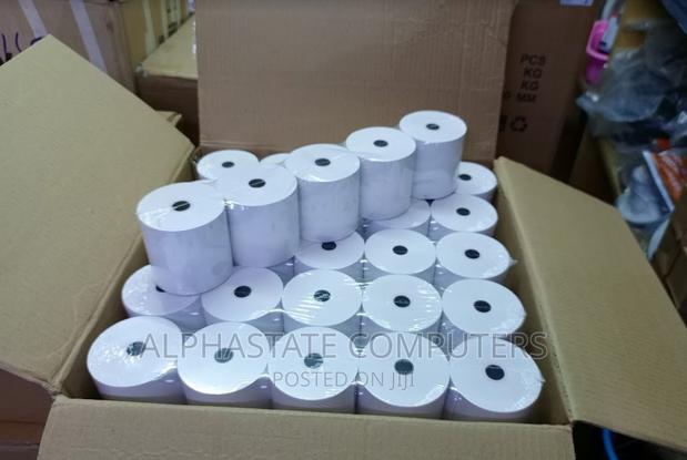 80mm by 80mm Quality of Thermal Rolls - 50 Rolls/ Affordable - main view