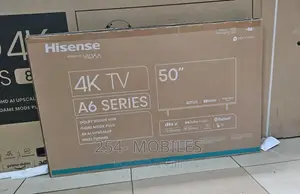 Hisense 50′′ 50a6k (New 2023) Uhd Smart Frameless Tv