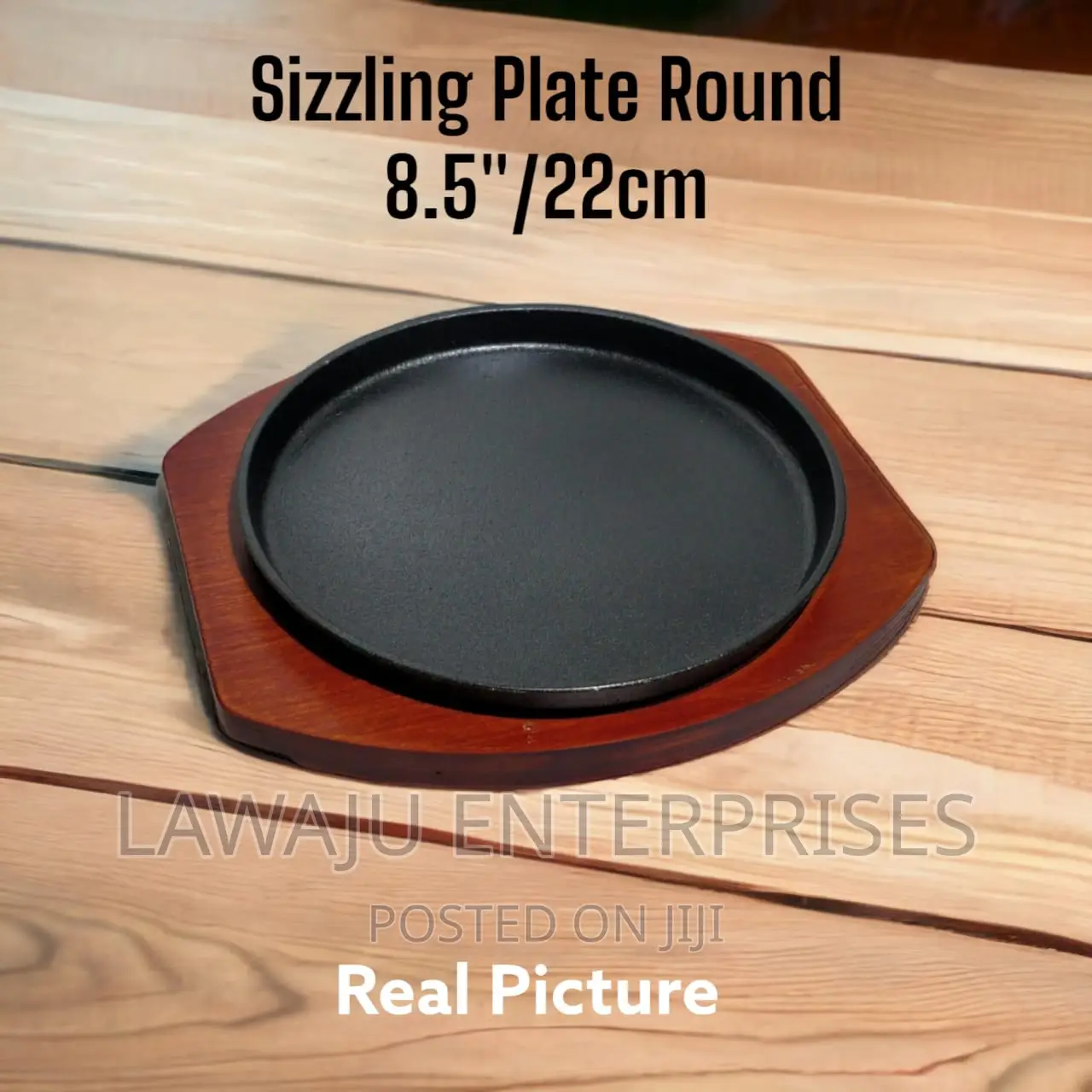 Round Sizzling Plate