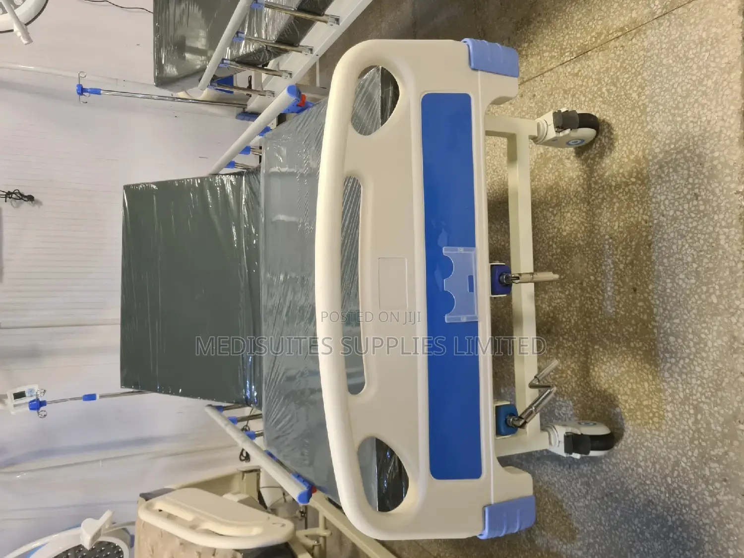 Abs Double Crank Hospital Bed.