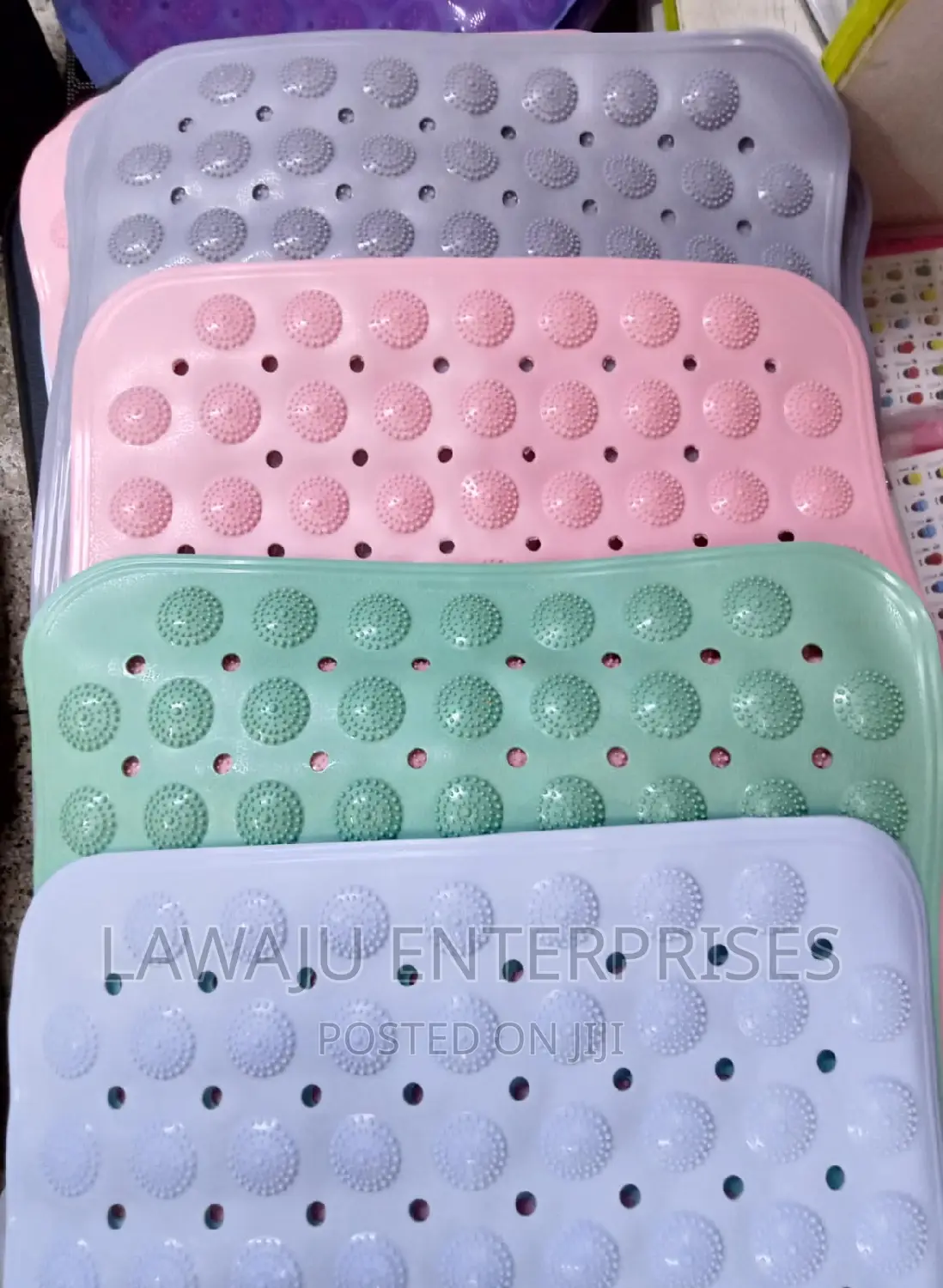 Suction Cup Non Slip Bath Tub Mat
