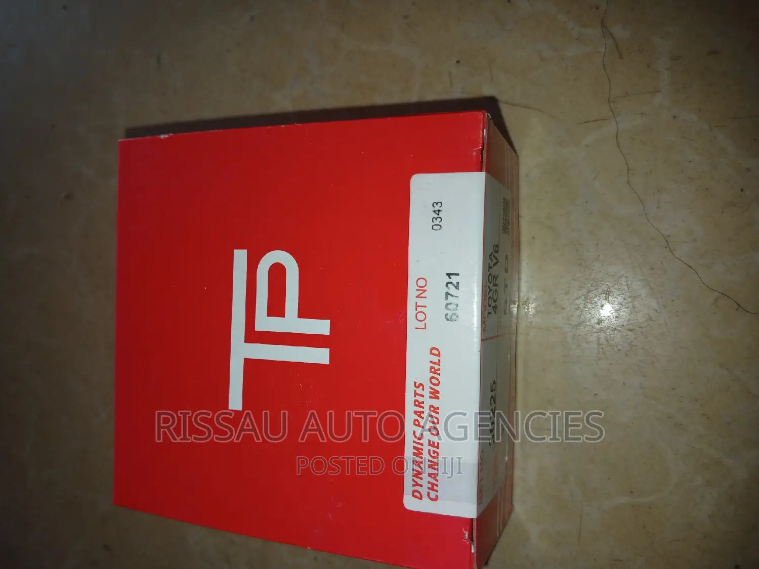 4GR Engine TP STD Piston Rings Made in Japan.