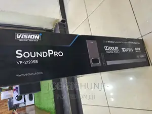 Vision Sound Bar 160W, 2.1CH, Bluetooth, Dolby Audio