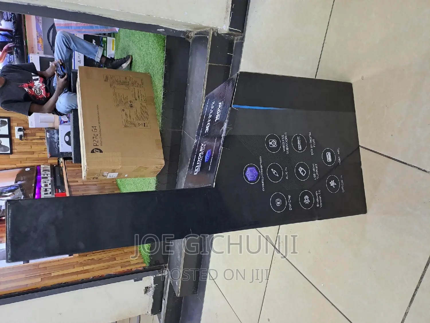 Vision Sound Bar 160W, 2.1CH, Bluetooth, Dolby Audio