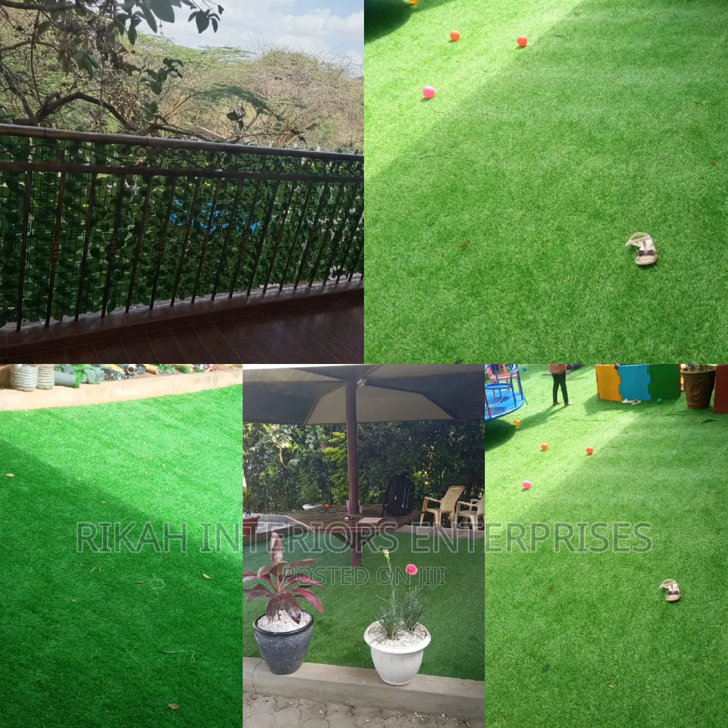 Private Fence Balcony Fence Artificial Grass Carpets