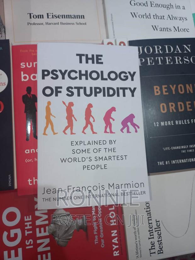 The Psychology of Stupidity by Jean-Francois Marmion