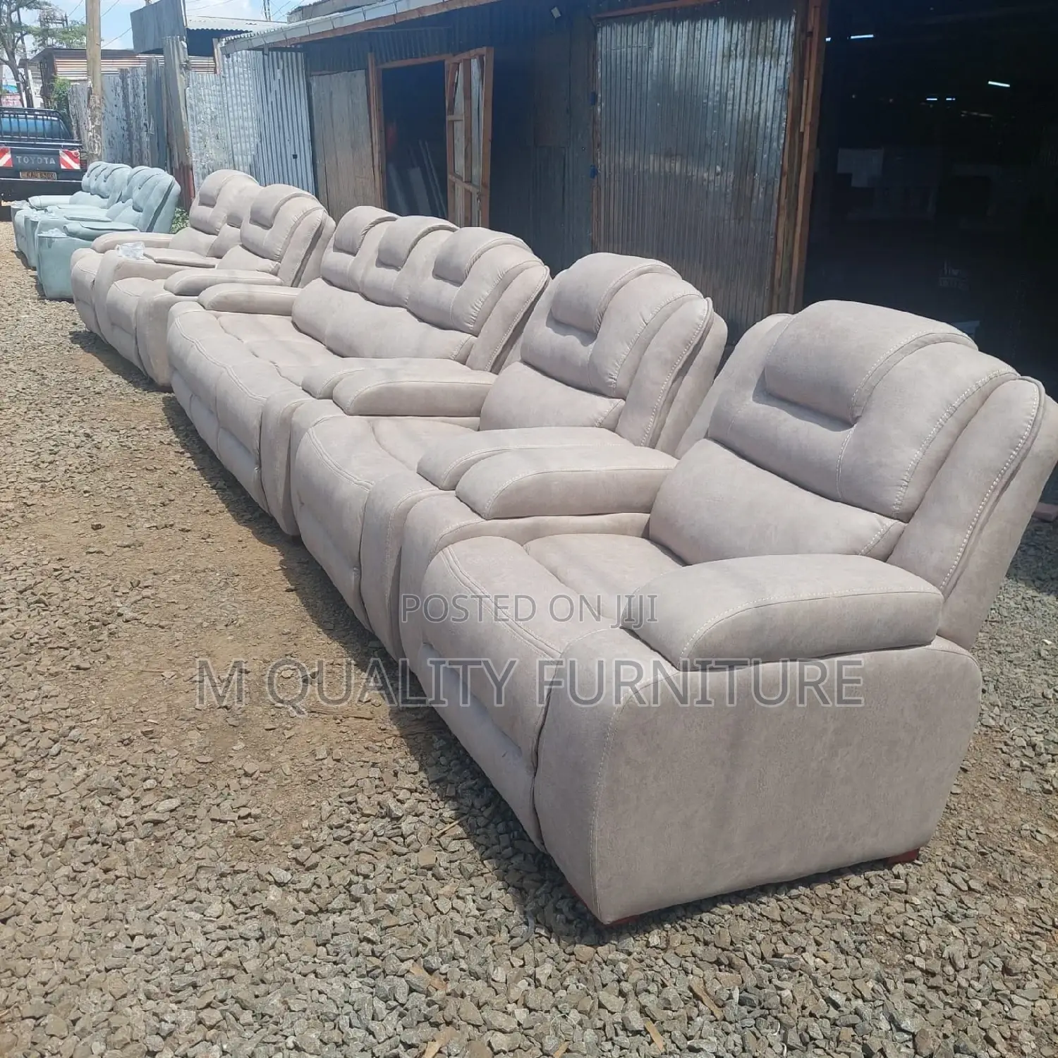 7 Seater Modern Recliner Sofa
