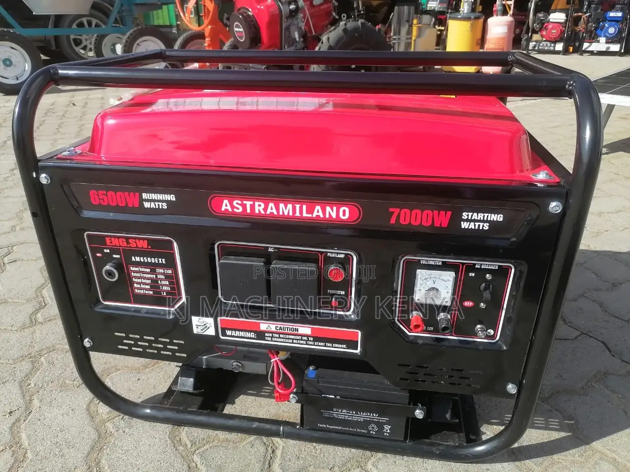 Petrol Powered Generator 7.0kva Openset