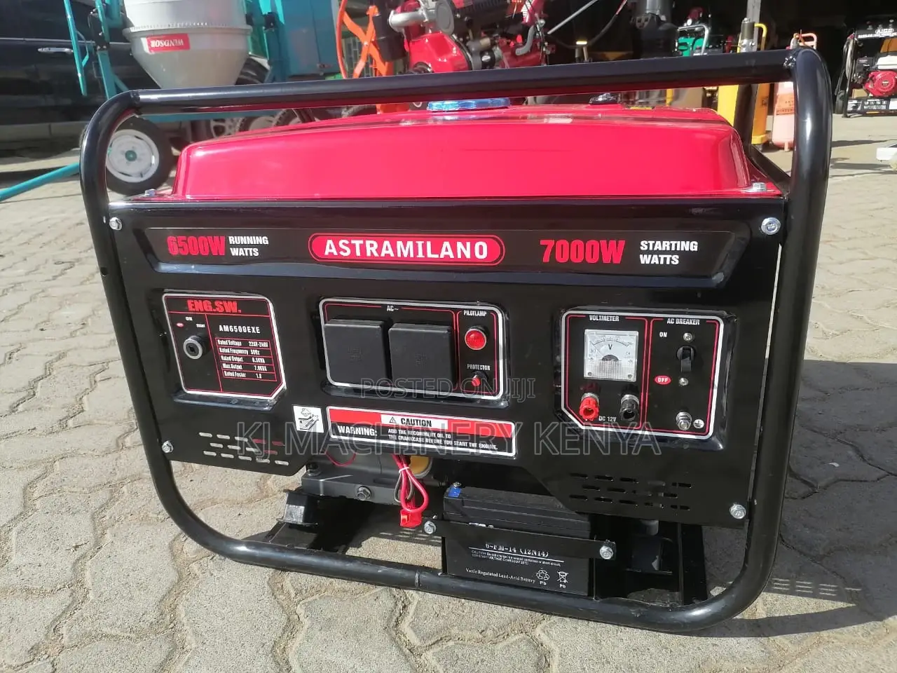 Petrol Powered Generator 7.0kva Openset