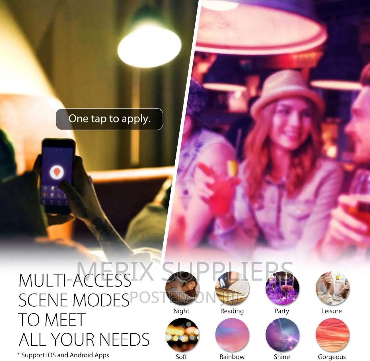 Smart LED Bulb – Multicolour Dimmable Wifi Smart Bulb