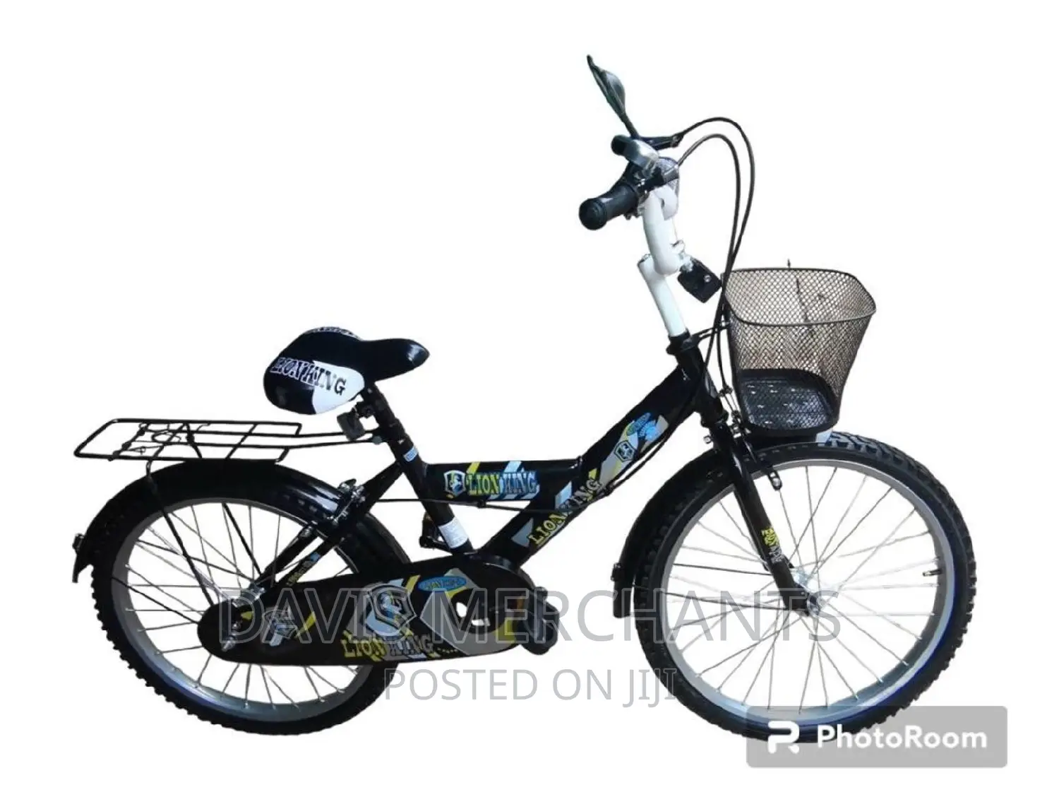 Lion King Size 20 Black Without Training Wheels