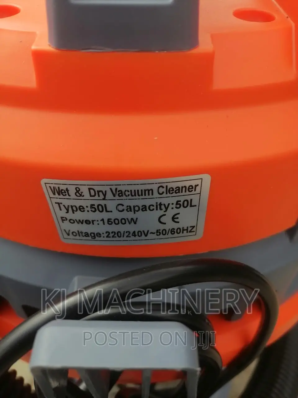 Electric Vacuum Cleaner 50l Capacity